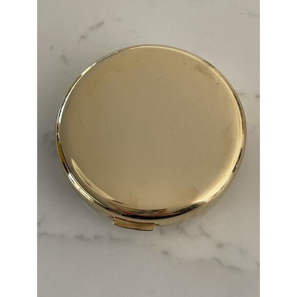 NWOT Vintage Debbie J Palmer Cat Compact Gold Toned Signed! - Picture 2 of 4